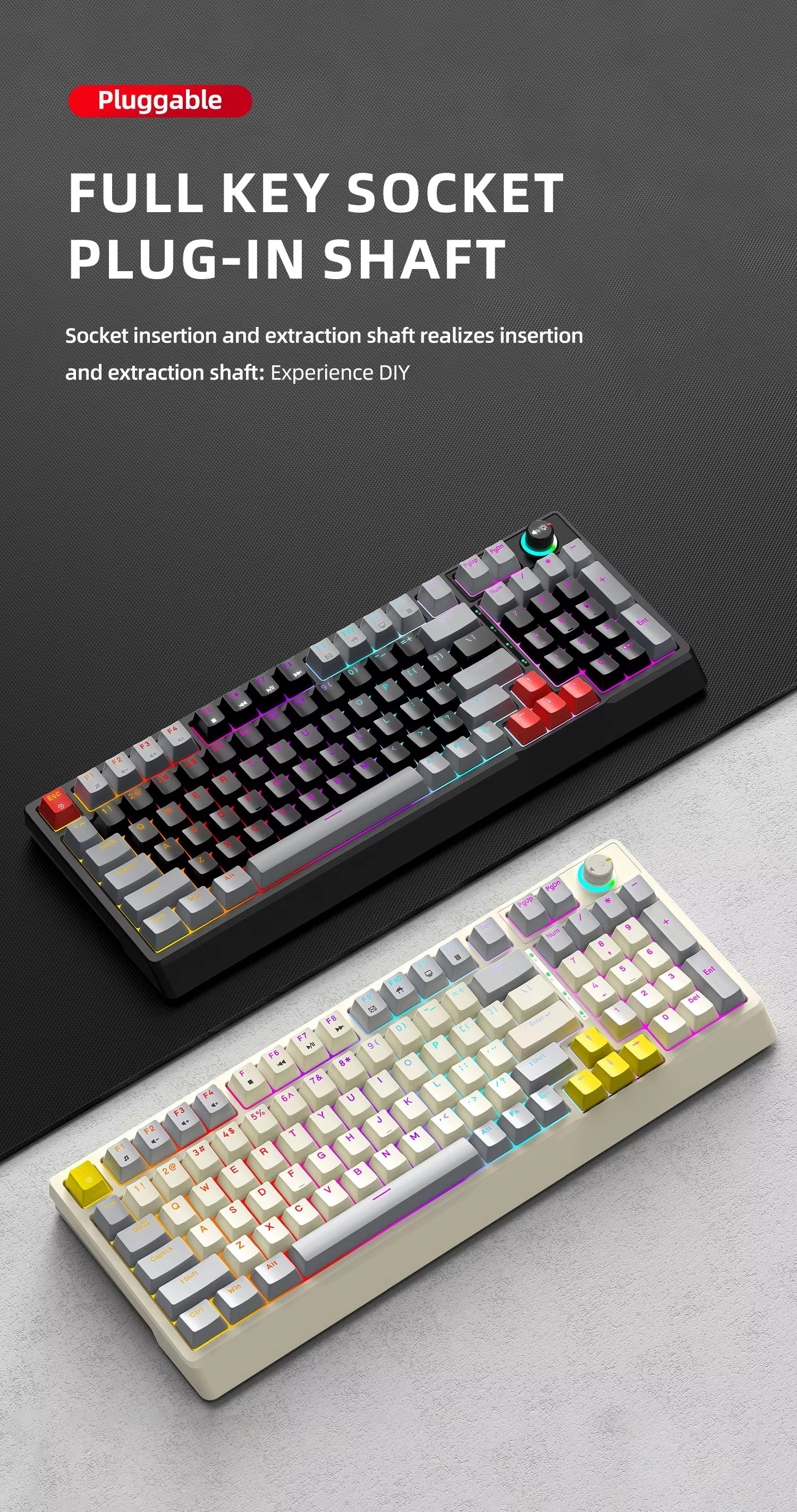 T-Wolf T50  Mechanical Keyboard thumbnail 7