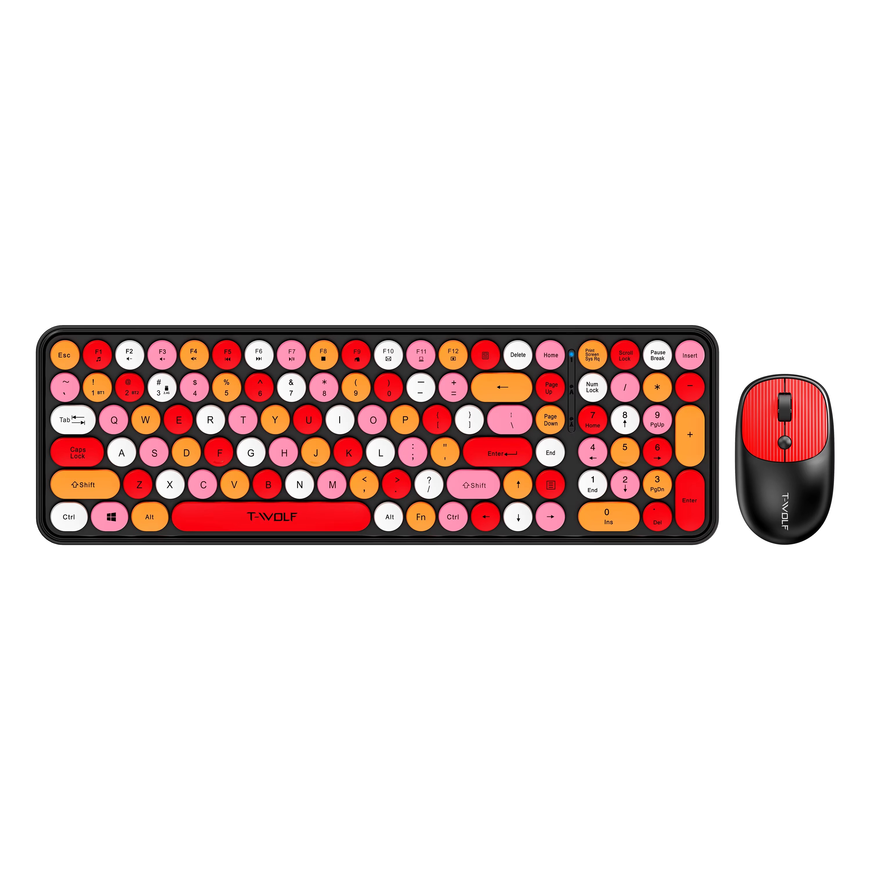 T-WOLF TF350 2.4G Wireless Keyboard & Mouse Combo thumbnail 2