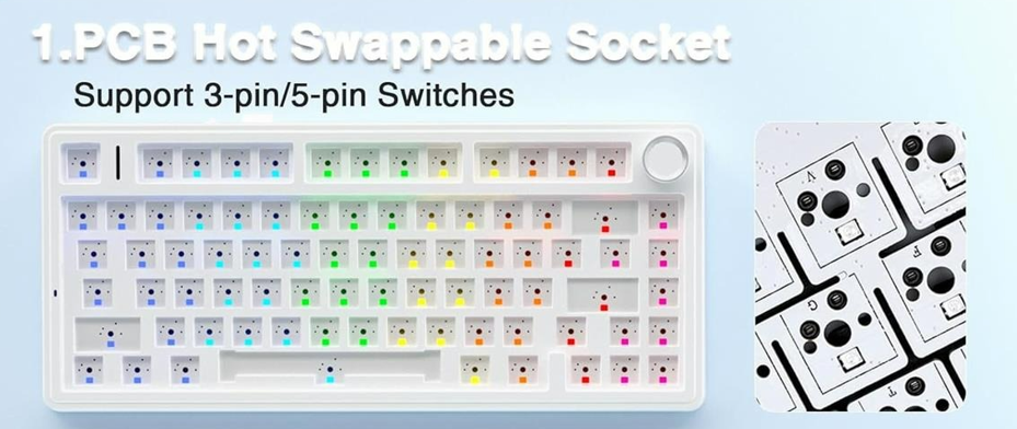 Hot-Swappable PCB (3-pin & 5-pin Support)