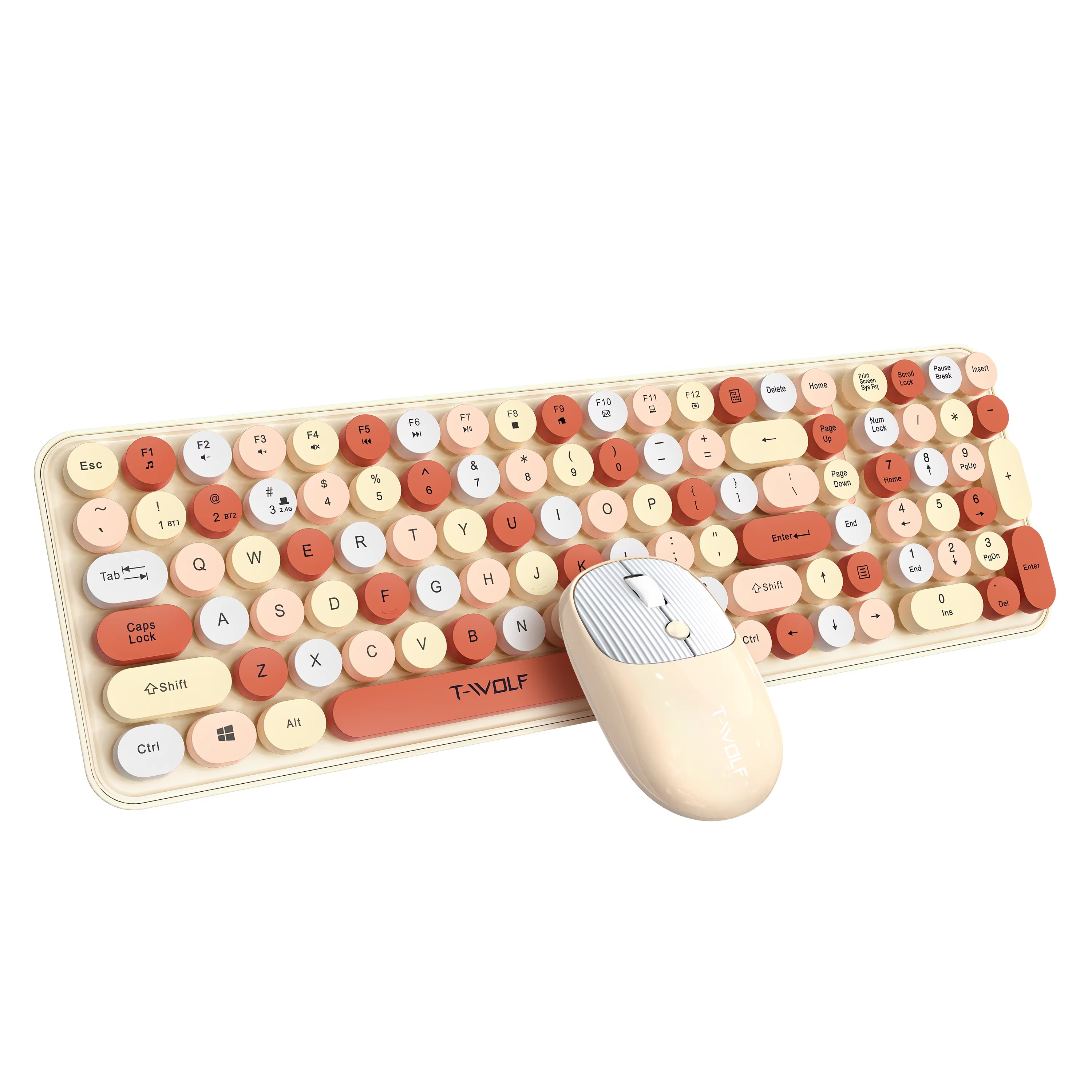 T-WOLF TF350 2.4G Wireless Keyboard & Mouse Combo thumbnail 3