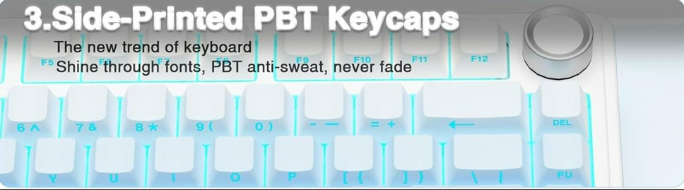Side-Printed PBT Keycaps