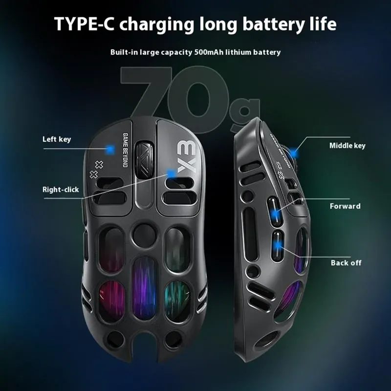 Type-C Charging Long Battery